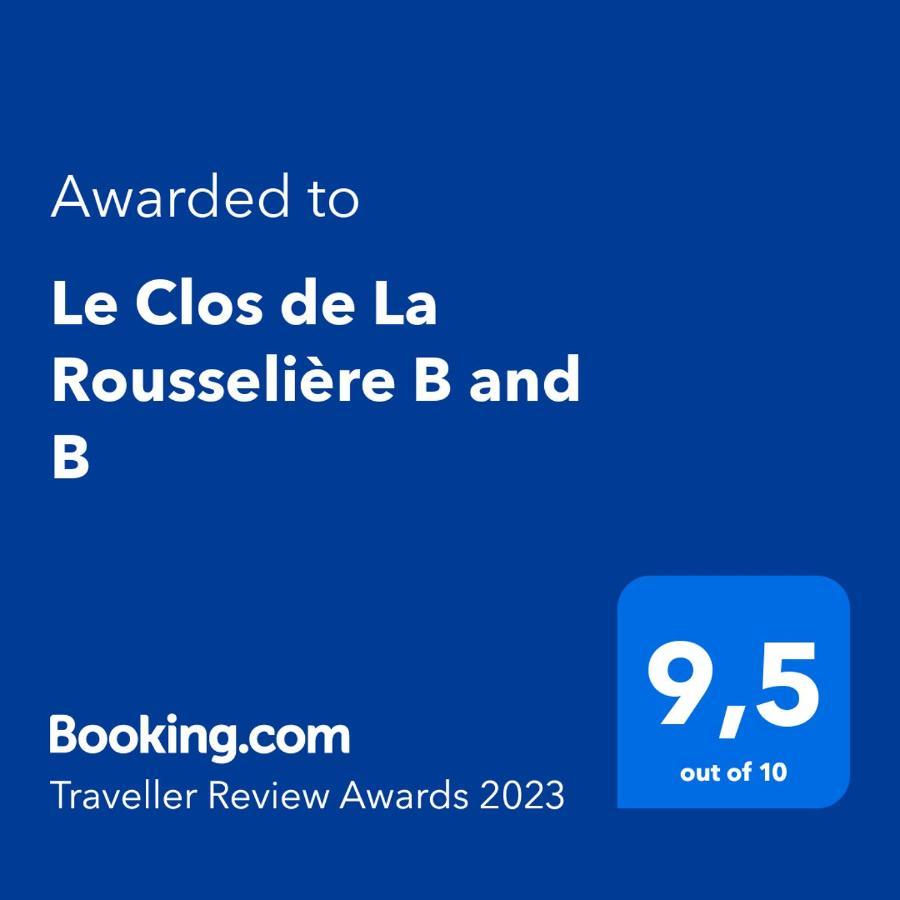 Le Clos De La Rousseliere B And B Francueil Exterior photo